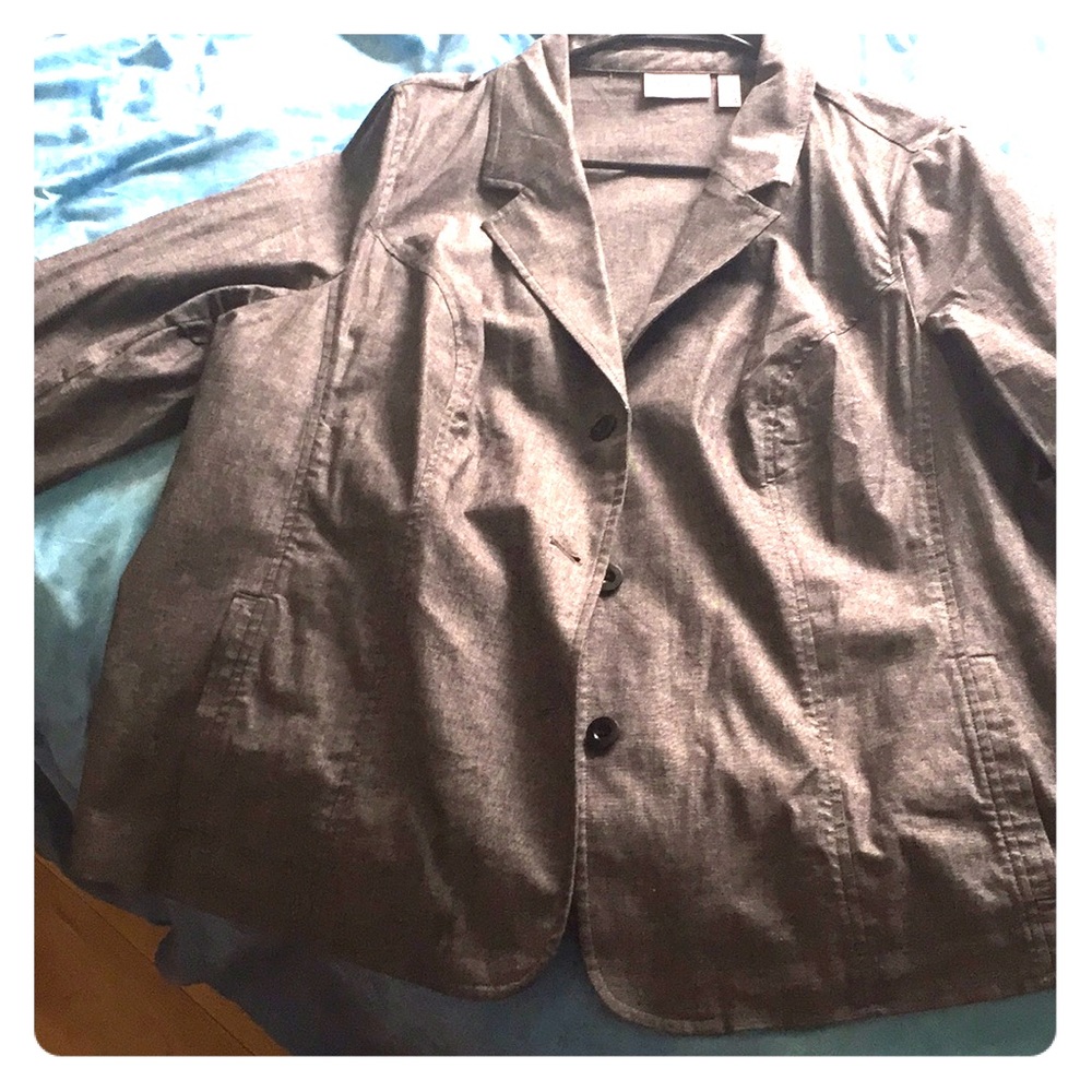 NWOT grey blazer from Macy's